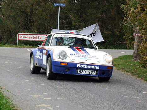 Per, Karsten og Porschen i nogenlunde stand.